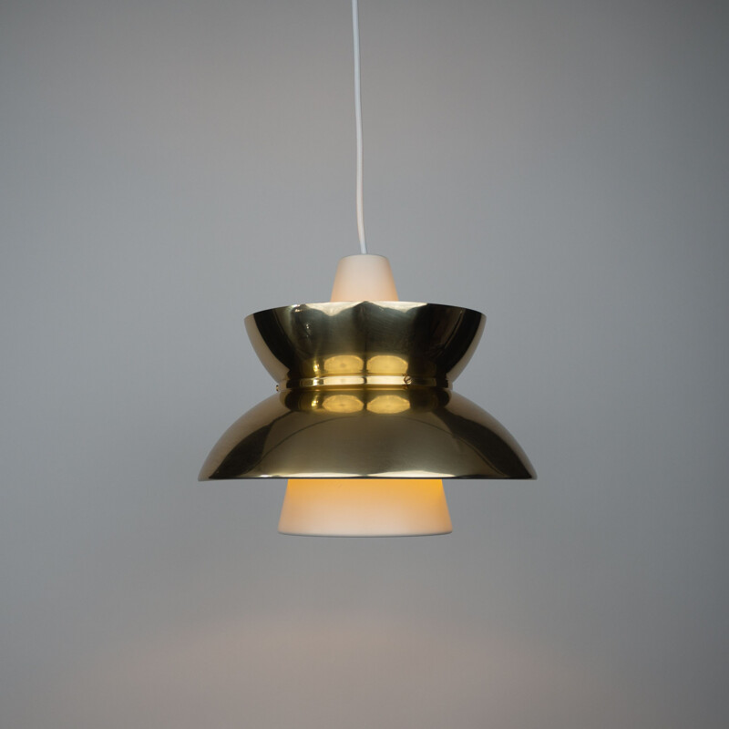 Danish vintage pendant lamp Doo-Wop by Henning Klok for Louis Poulsen, 1950s