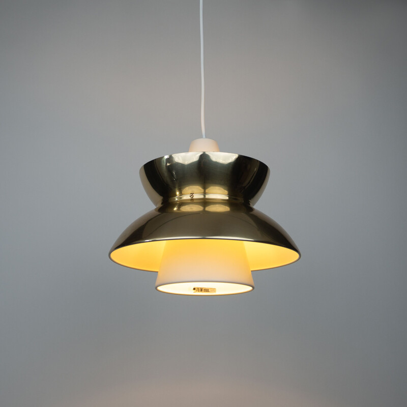 Danish vintage pendant lamp Doo-Wop by Henning Klok for Louis Poulsen, 1950s