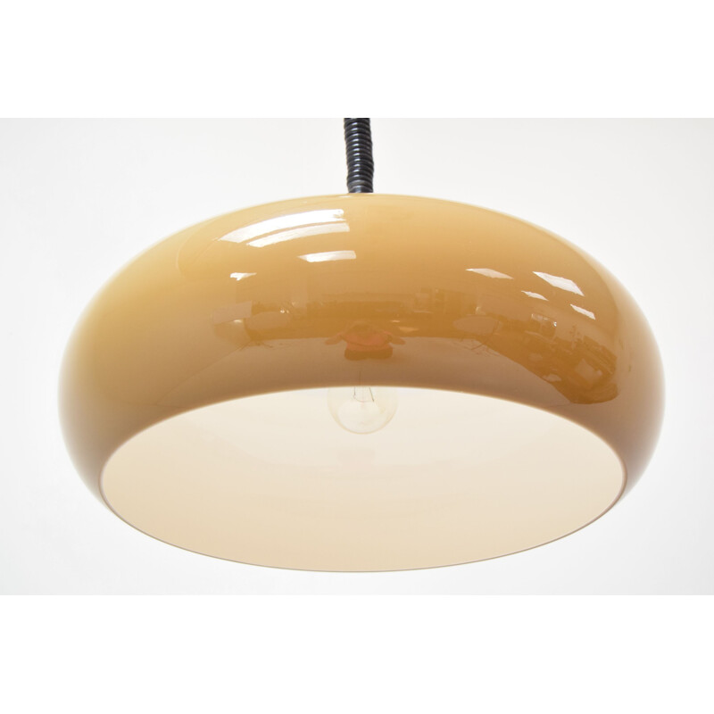 Mid century pendant lamp by Harvey Guzzini for Meblo, Italy 1970s