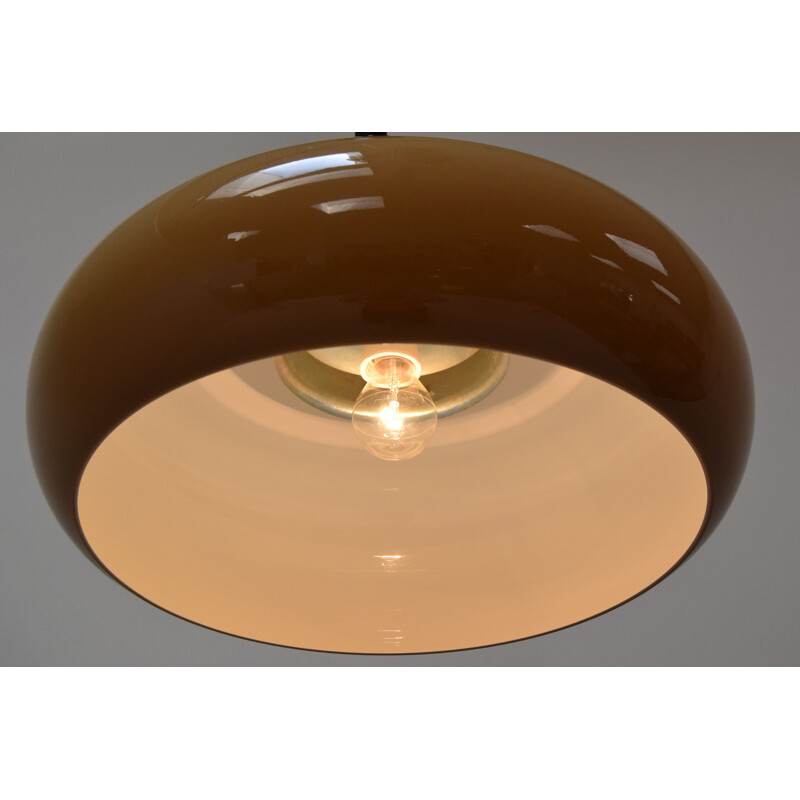 Mid century pendant lamp by Harvey Guzzini for Meblo, Italy 1970s