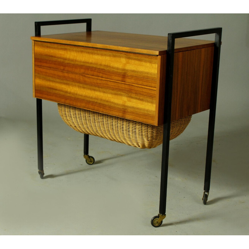 Mesa de costura Vintage alemã, 1960