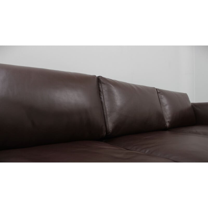 Vintage Bastiano leather sofa by Afra & Tobia Scarpa for Gavina, Italy 1960s