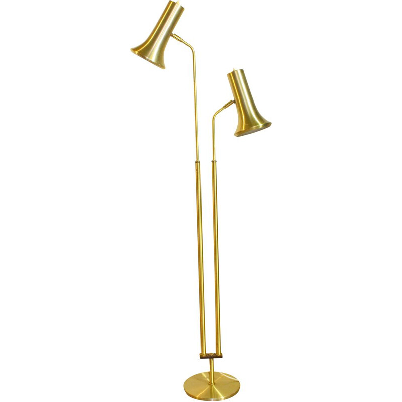 Vintage adjustable floor lamp, Denmark 1970