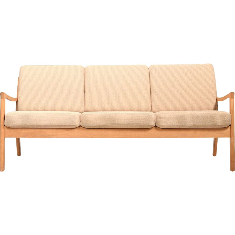 Vintage Senator 3-Sitzer-Sofa aus Eichenholz von Ole Wanscher für Cado, Dänemark 1970