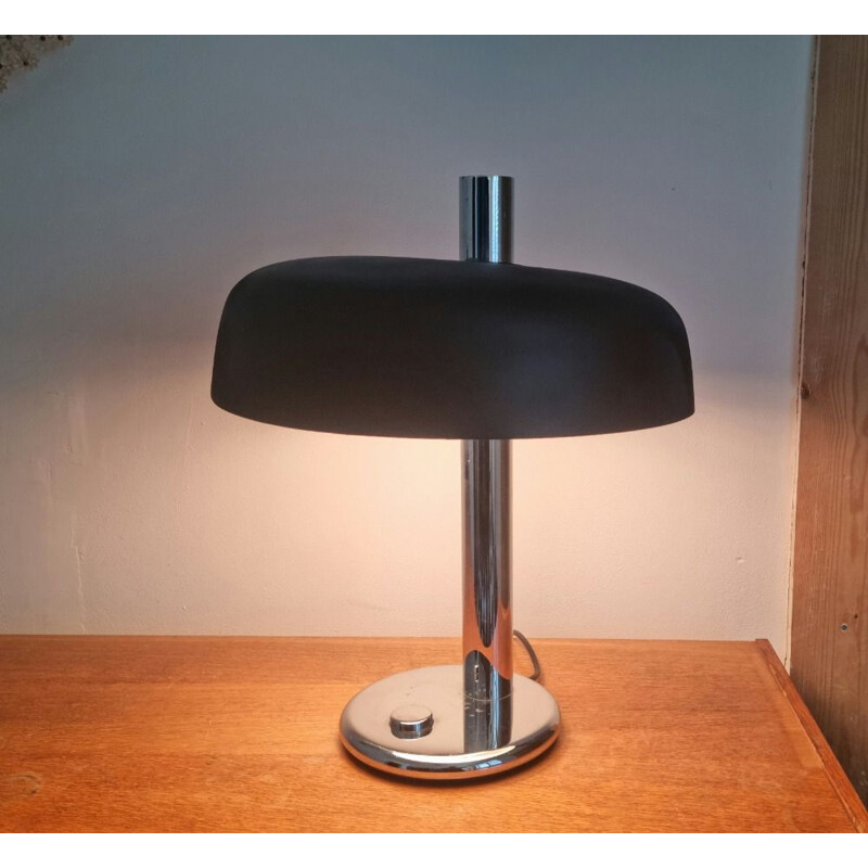 Lámpara de mesa vintage de Heinz Pfaender para Hillebrand, Alemania 1967