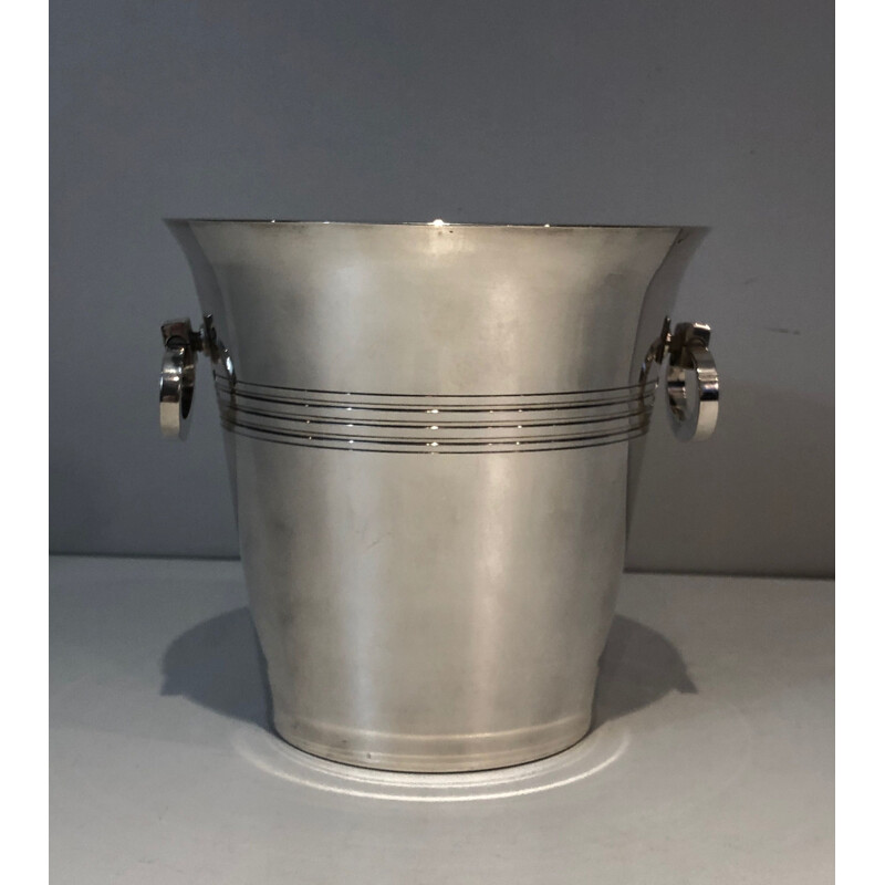 Vintage silver plated champagne bucket, 1930