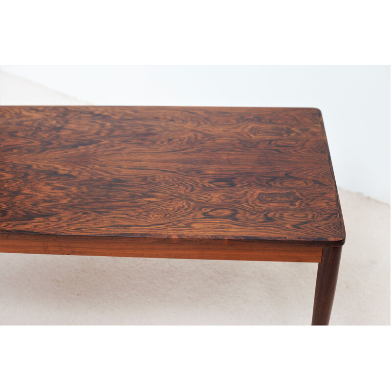 Vintage Danish coffee table in rosewood