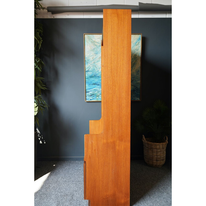 Mid century wood bookcase by Nathan