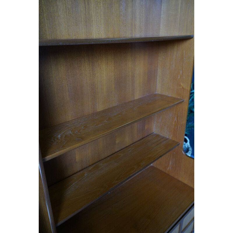 Mid century wood bookcase by Nathan