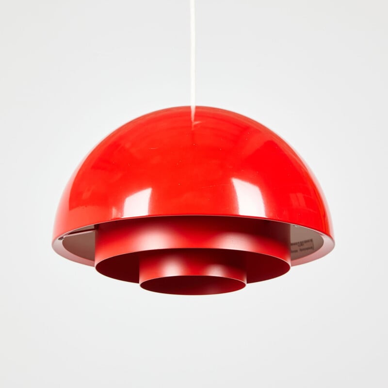 Vintage Milieu pendant lamp by Jo Hammerborg for Fog & Mørup, 1970s