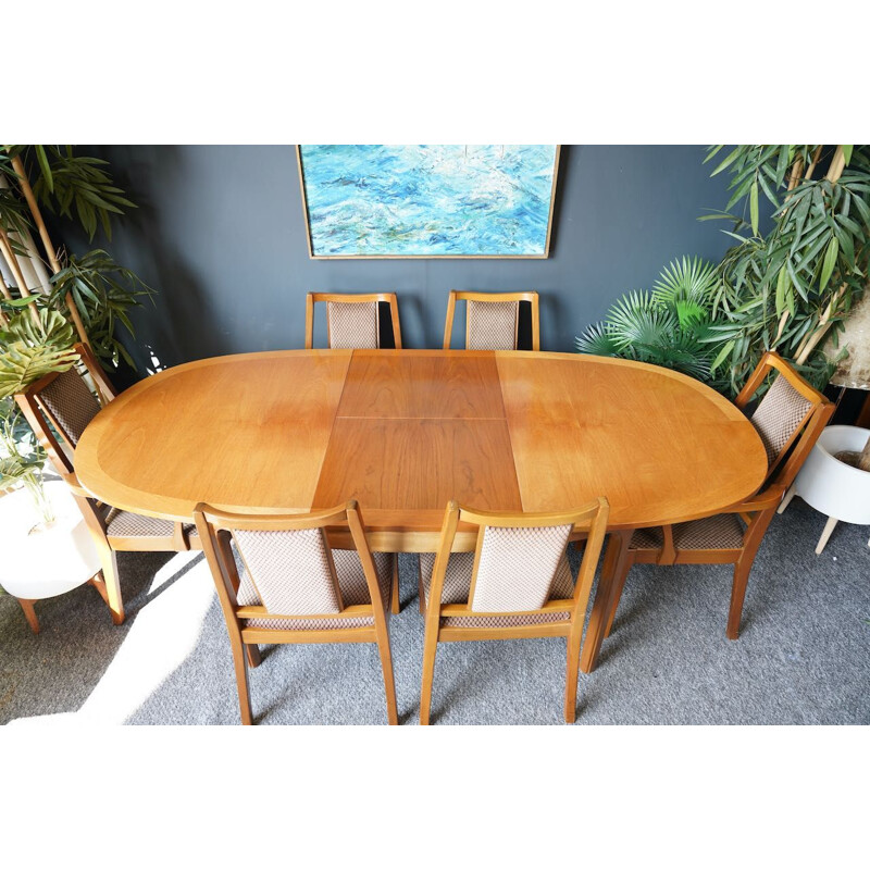 Mid century G-Plan dining set, 1960s