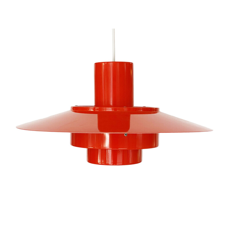 Vintage pendant lamp "Falcon" Rainbow Line by Andreas Hansen for Fog & Mørup, Denmark 1960s