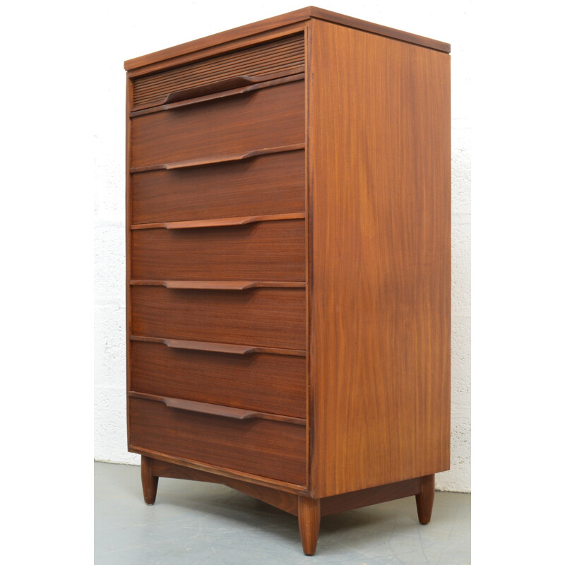 High White & Newton chest of drawers in teak - 1960s
