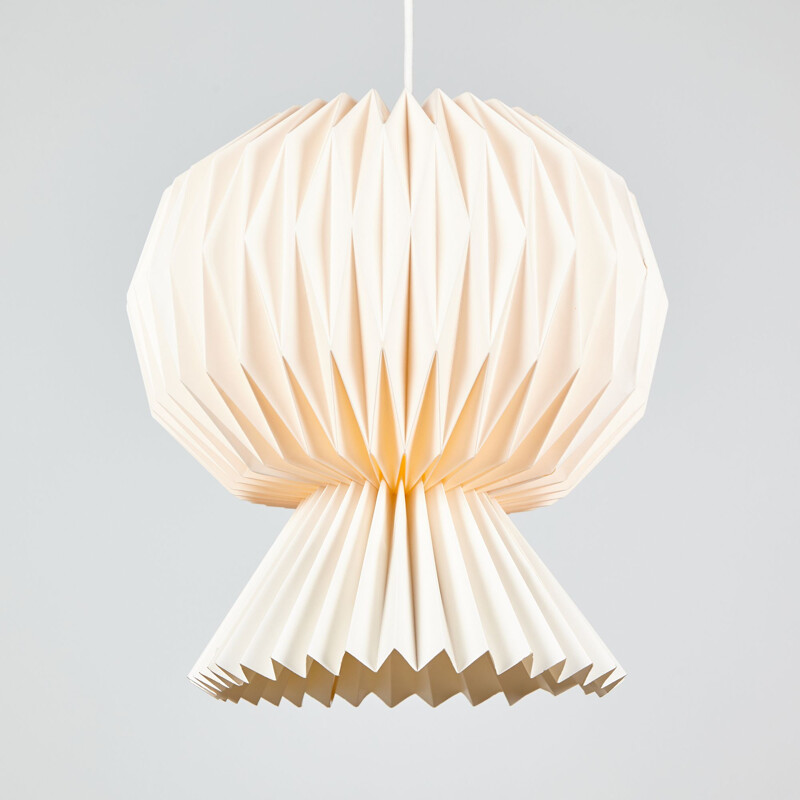 Vintage paper pendant lamp, 1980s