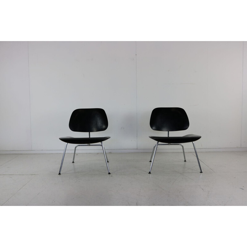 Ein Paar Vintage-Stühle von Charles und Ray Eames für Herman Miller