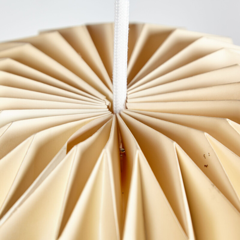 Vintage paper pendant lamp, 1980s