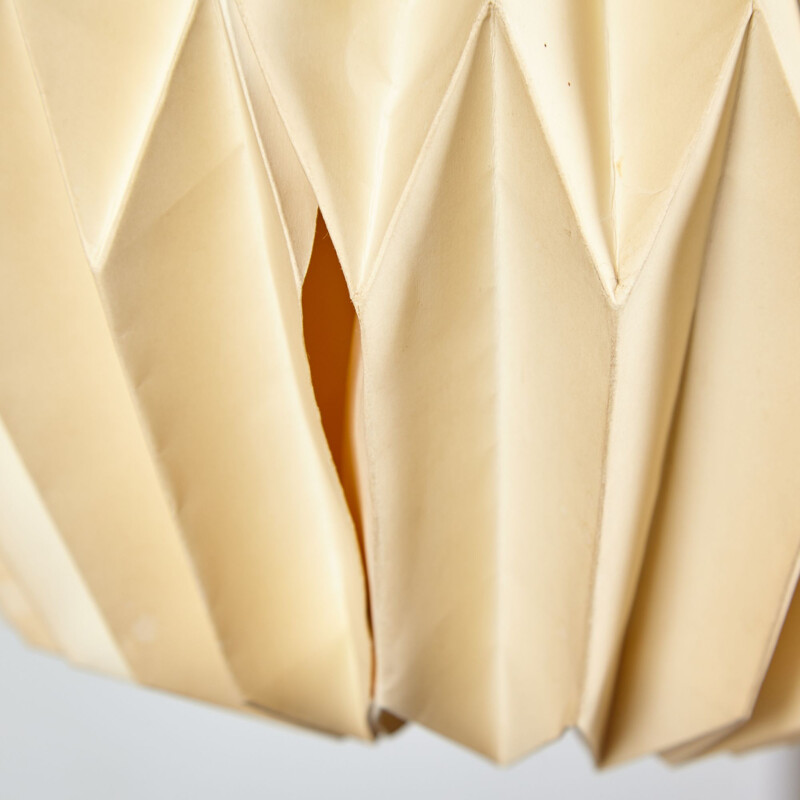 Vintage paper pendant lamp, 1980s