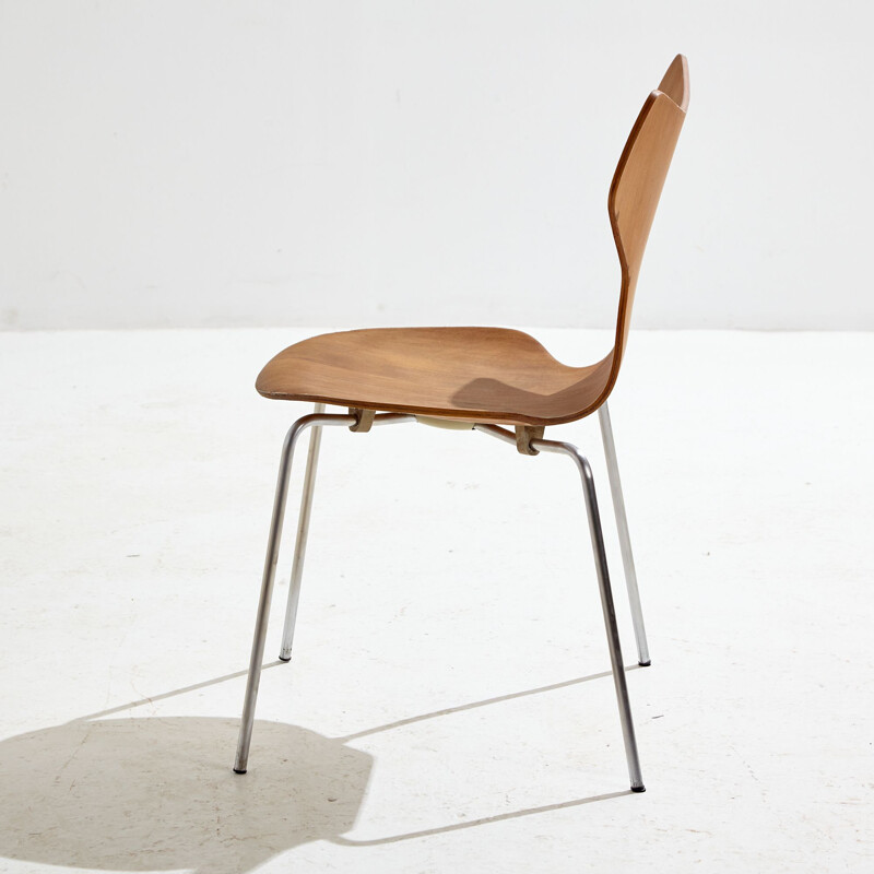 Vintage Grand Prix 3130 stoel van Arne Jacobsen voor Fritz Hansen, 1970