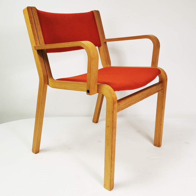 Set of 4 vintage chairs by R. Thygesen & J. Sorensen for Magnus Olsen, Denmark 1970s