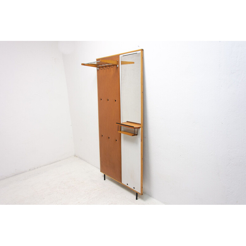 Vintage plywood coat rack by Drevokov, Czechoslovakia 1960