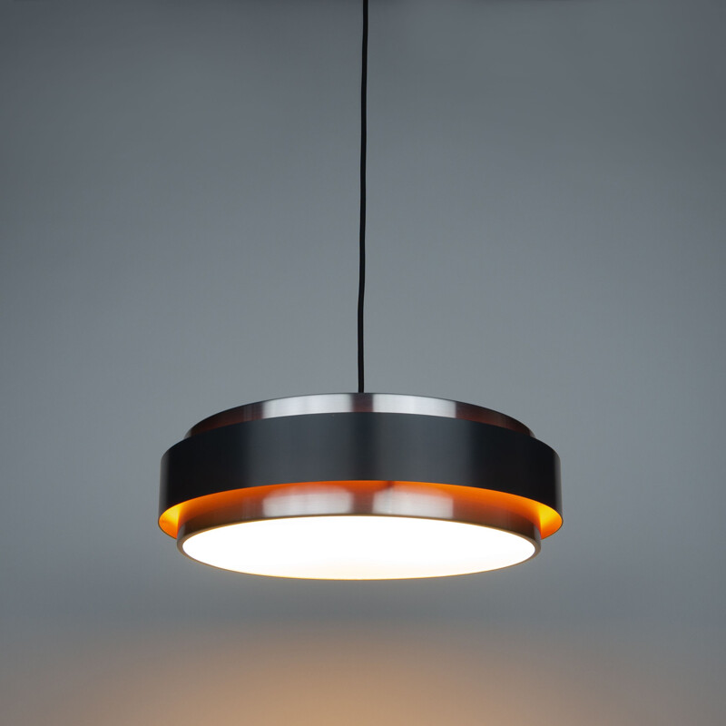 Danish vintage pendant lamp Sera by Jo Hammerborg for Fog og Morup, 1963