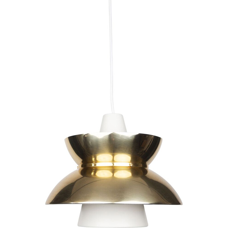 Danish vintage pendant lamp Doo-Wop by Henning Klok for Louis Poulsen, 1950s