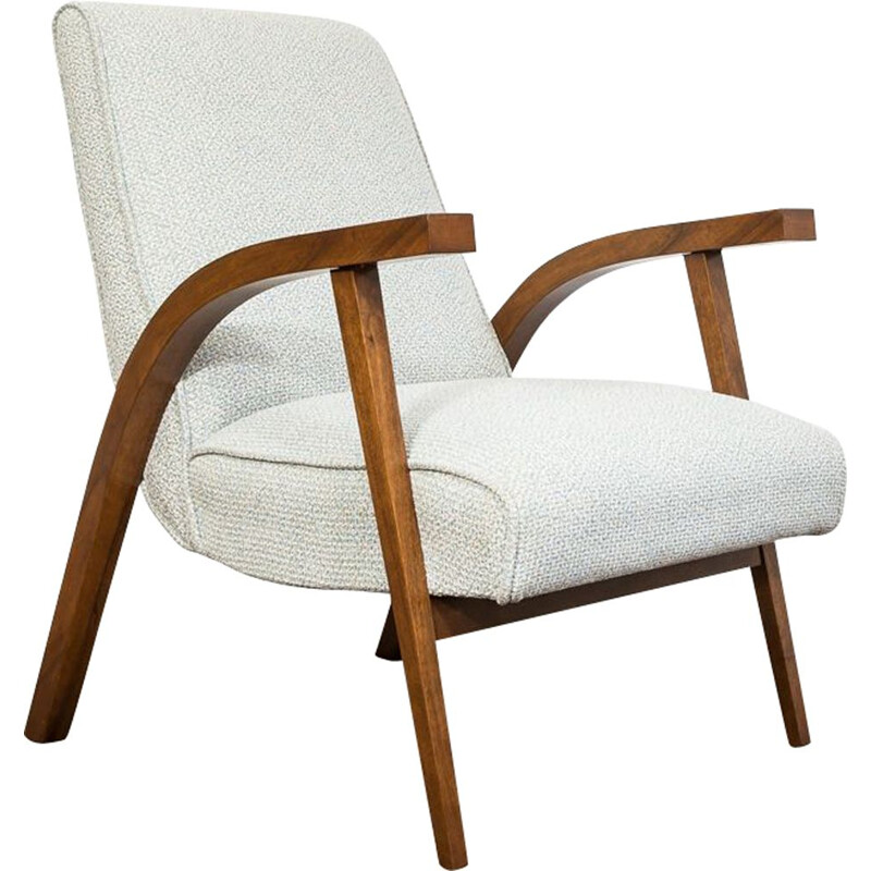 Vintage armchair by Lejkowski & Leśniewski, Poland 1960s