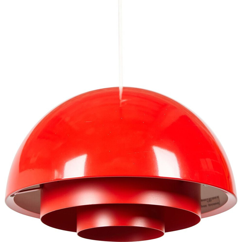 Vintage Milieu pendant lamp by Jo Hammerborg for Fog & Mørup, 1970s