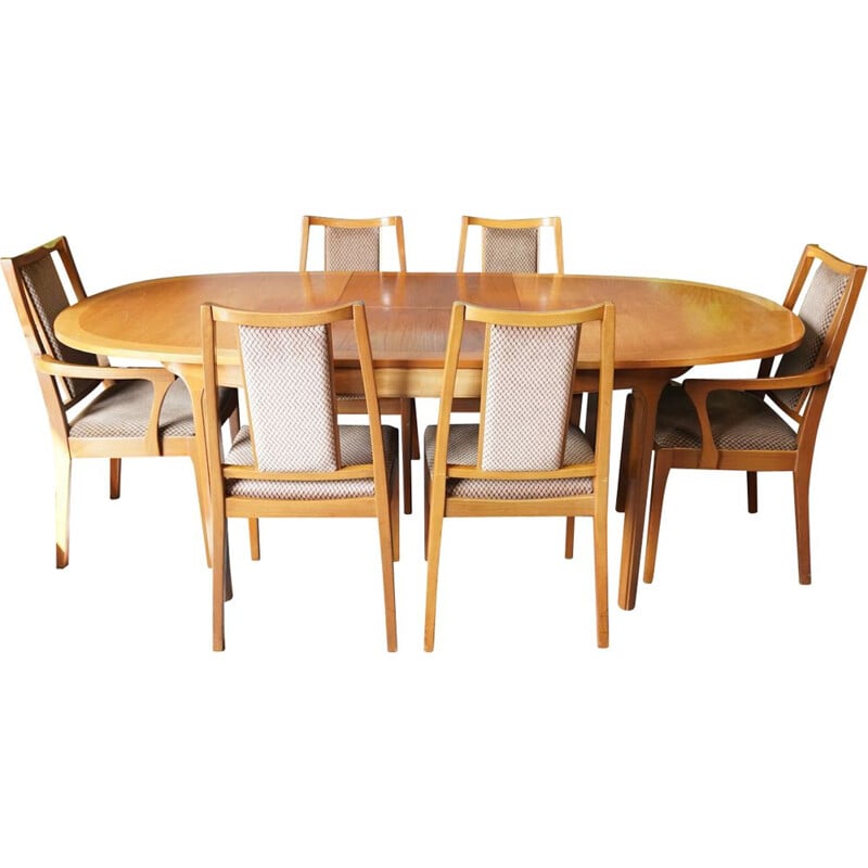 Mid century G-Plan dining set, 1960s