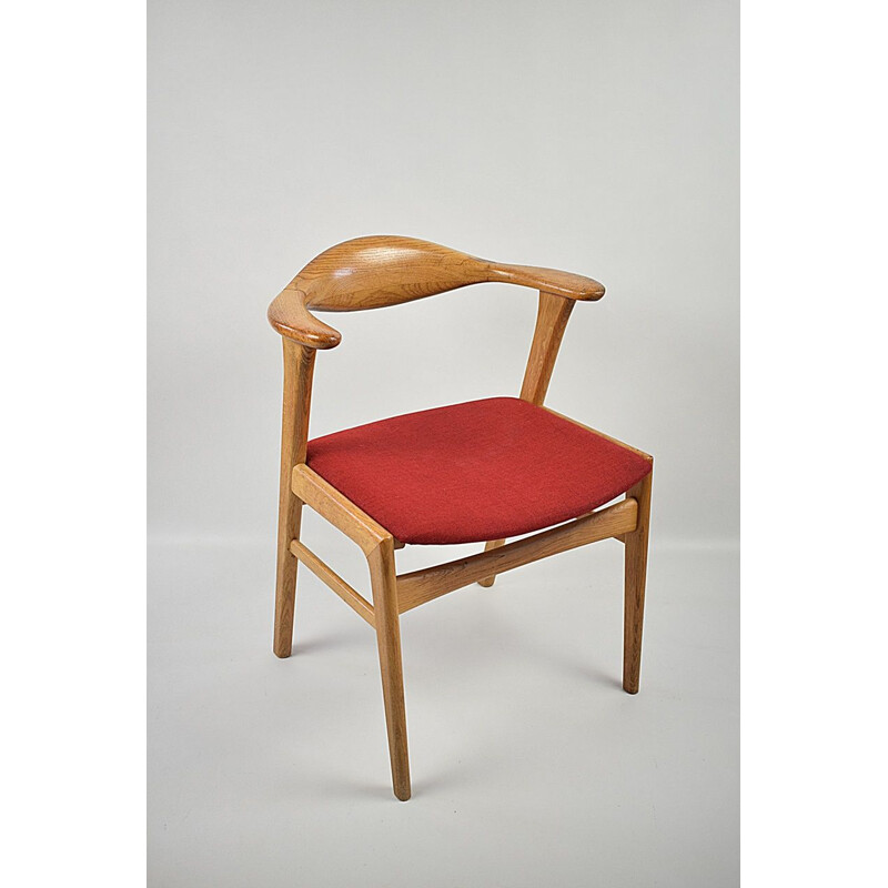 Set of 4 vintage chairs model 49 by E. Kirkegaard for Høng Stolefabrik, Denmark 1960s