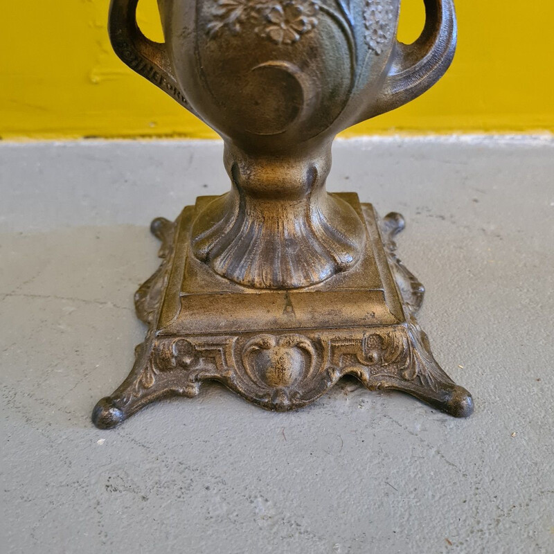 French vintage Art Nouveau vase by C. Bonnefond, 1900