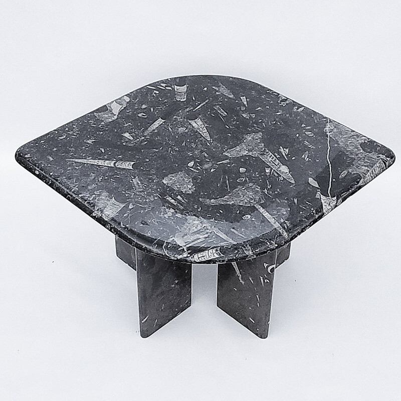 Vintage marble coffee table, 1980s
