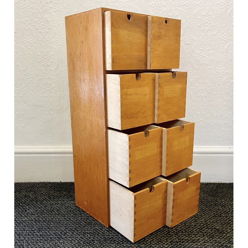 Vintage chest of haberdashery drawers, 1990s