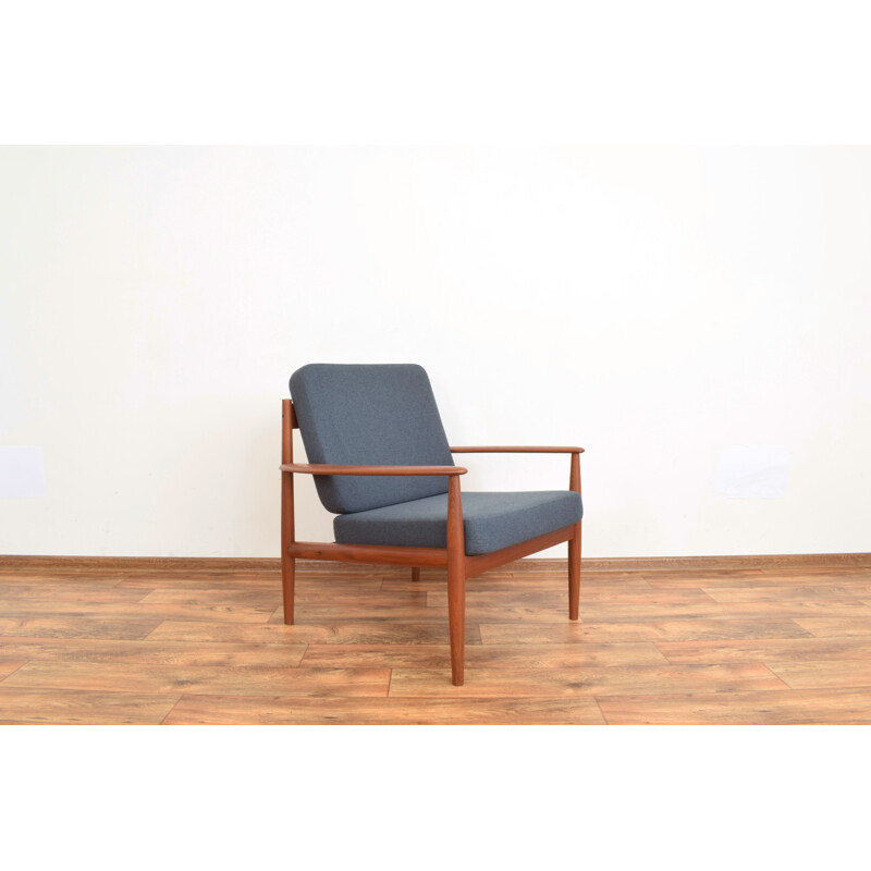 Mid-century Danish teak armchair by Grete Jalk dla for France & Søn, 1960s