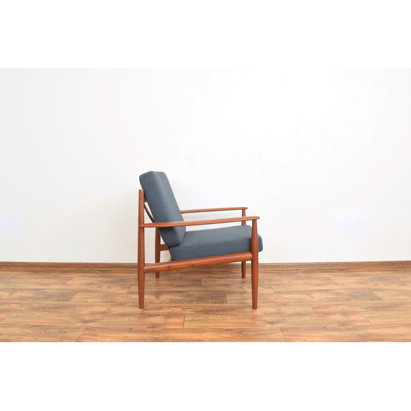 Mid-century Danish teak armchair by Grete Jalk dla for France & Søn, 1960s