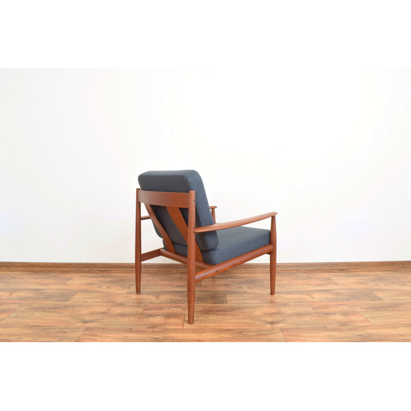 Mid-century Danish teak armchair by Grete Jalk dla for France & Søn, 1960s