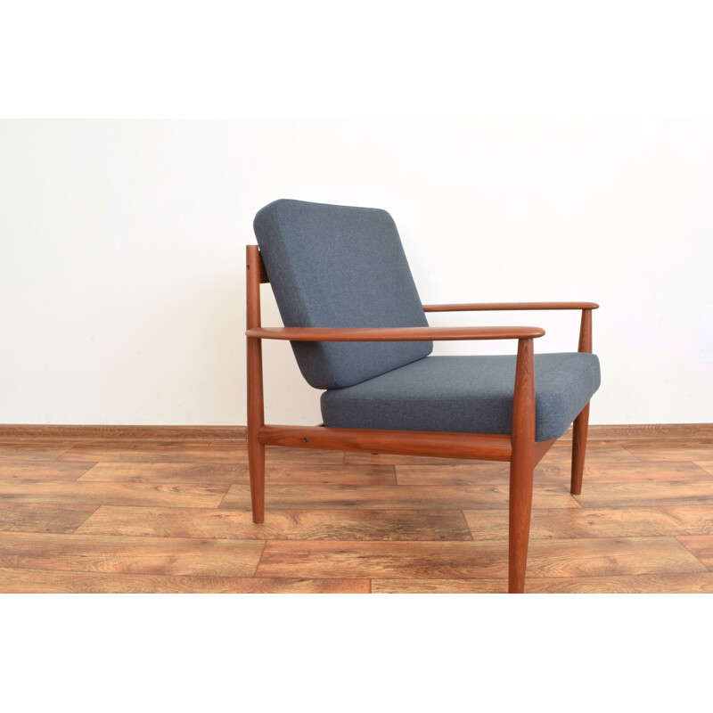 Fauteuil danois vintage en teck par Grete Jalk dla pour France & Søn, 1960