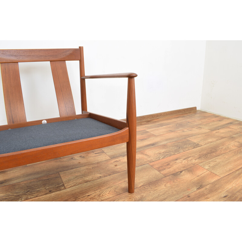 Mid-century Danish teak armchair by Grete Jalk dla for France & Søn, 1960s