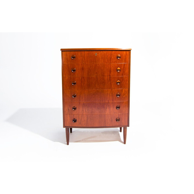 Mid century Danish chest of drawers in teak, 1960s