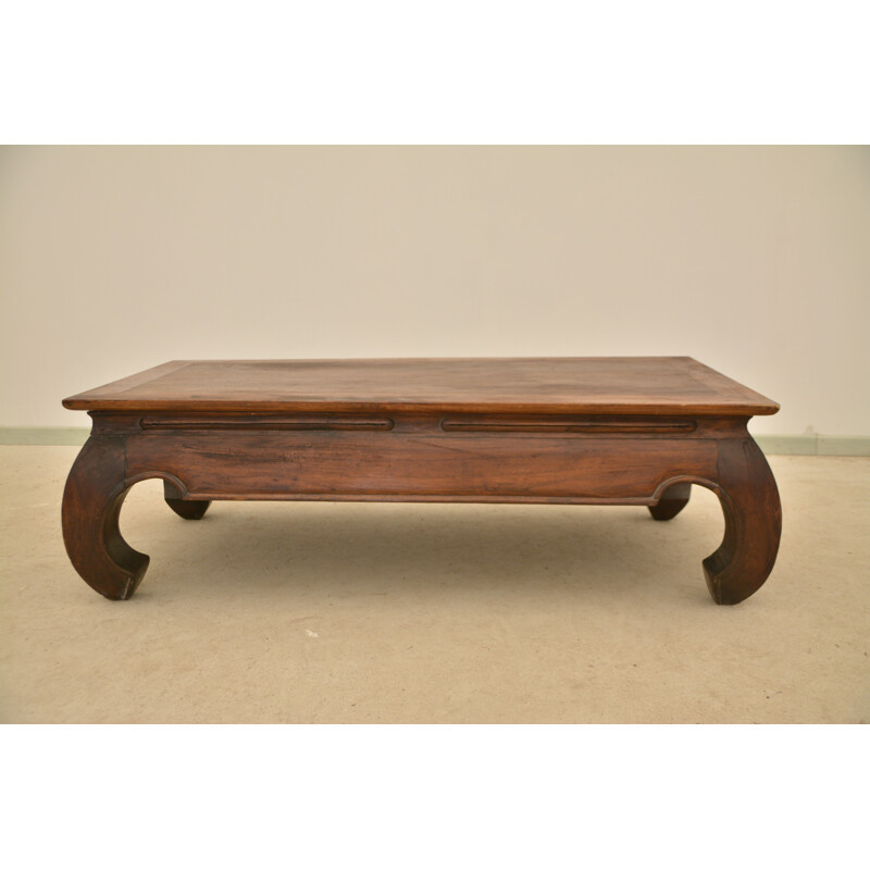 Vintage Asian table in mango and oakwood