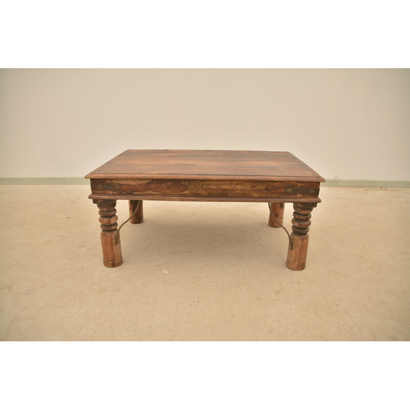 Vintage indian table in mango wood