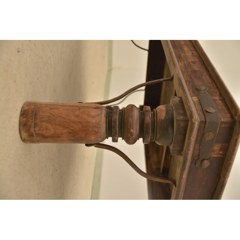 Vintage indian table in mango wood