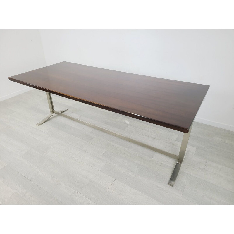 Table vintage Formanova en palissandre par G. Moscatelli, 1970