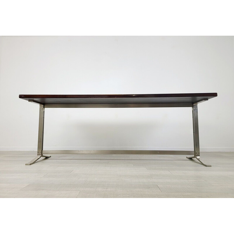 Vintage Formanova table in rosewood by G. Moscatelli, 1970