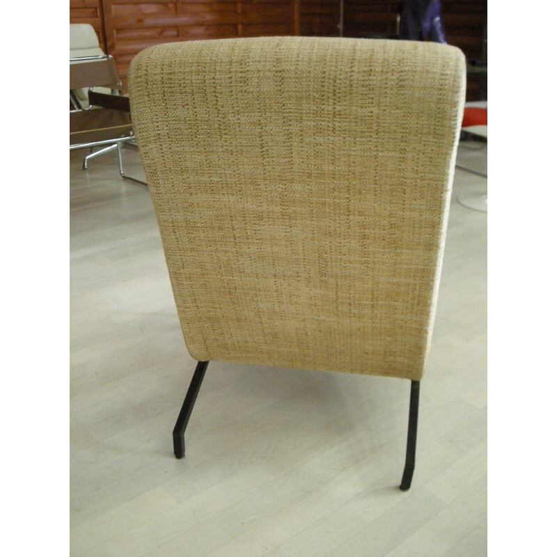 Vintage low chair, Pierre GUARICHE - 1960s
