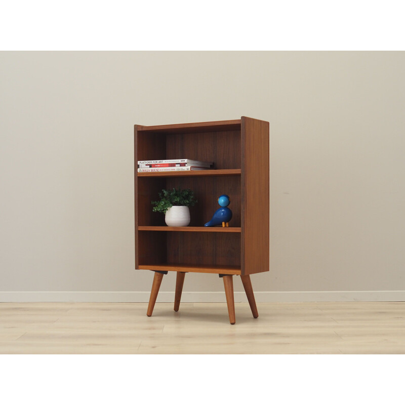 Teak vintage bookcase, Denmark 1970s