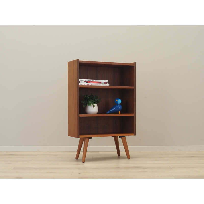 Teak vintage bookcase, Denmark 1970s