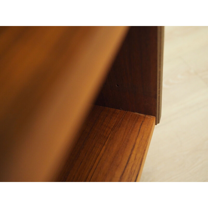 Teak vintage bookcase, Denmark 1970s