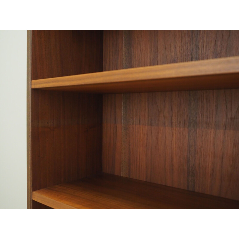 Teak vintage bookcase, Denmark 1970s