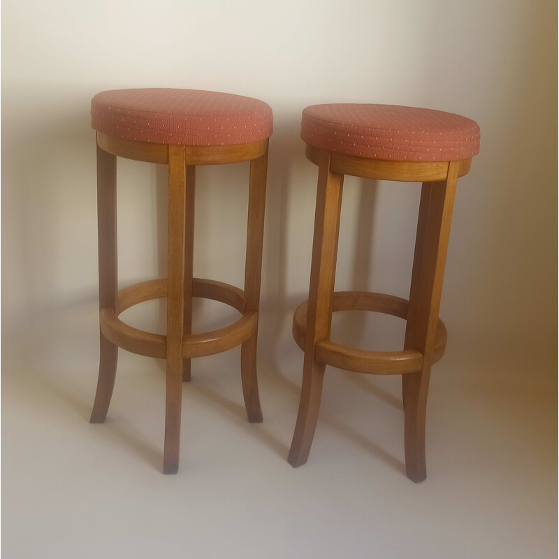 Pair of vintage bar stools, 1950s